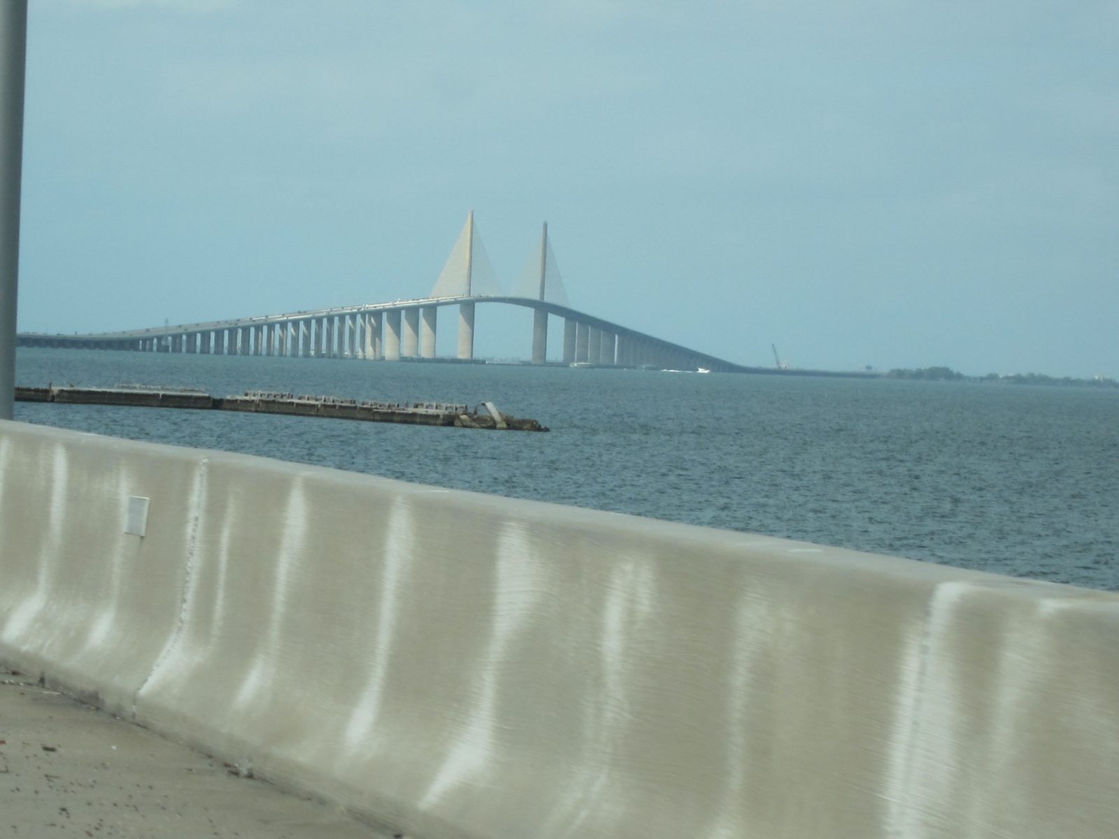 From the south, looking towards St Pete